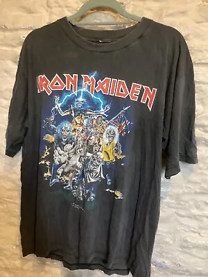Buy Vintage 1996 Iron Maiden Best Of The Beast T-shirt Top Fit Size L • 10.50£