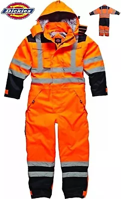 Buy Dickies Recovery Coverall Boiler Suit Overall Auto Repair Garage Hi Vis M-4XL  • 149.95£