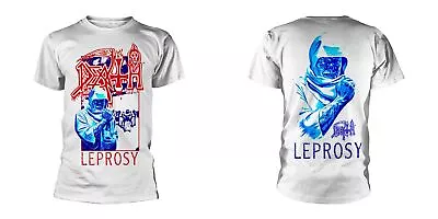 Buy Death - Leprosy Posterized (NEW MENS FRONT & BACK PRINT T-SHIRT ) • 19.67£