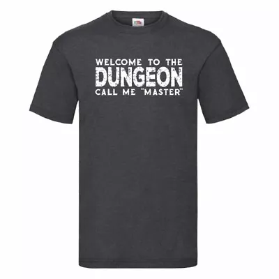 Buy Welcome To The Dungeon Call Me Master Dungeons And Dragons T Shirt Small-2XL • 10.99£
