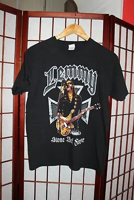 Buy Vintage Motorhead Lemmy T-Shirt Stone Def Forever - Size M . ALY • 105.60£