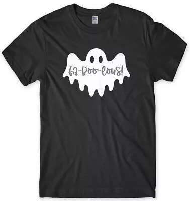 Buy Fa-Boo-Lous! Ghost Halloween Mens Funny Unisex T-Shirt • 11.99£