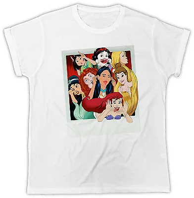 Buy All Princess Disney Ariel Cinderella Funny Poster Ideal Gift Cool T Shirt • 6.99£