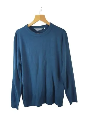 Buy Originals Mens Long Sleeve Green Knit Pullover Jumper Sweater Size XL Regular  • 13.95£