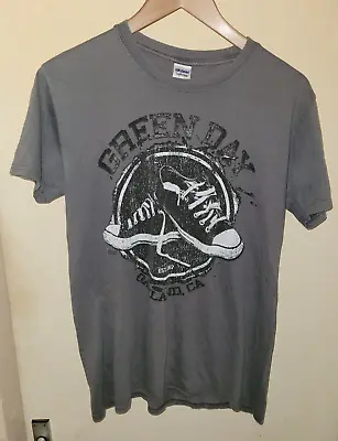 Buy Green Day Converse T Shirt Size M Rock Punk Metal • 9.99£