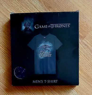 Buy Game Of Thrones Tshirt In Gift Box Mens Cotton Tshirt Medium Xmas Gift • 12.99£