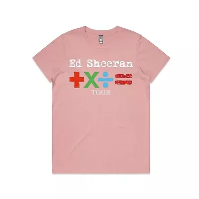 Buy Ed Sheeran T-Shirt, Mathematics Tour T- Shirt, 2023, Tour Merchandise, Gig, Band • 22.12£