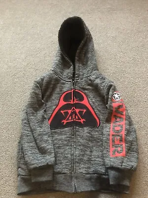 Buy Star Wars Hoodie Vader In Grey Size 5  • 4£