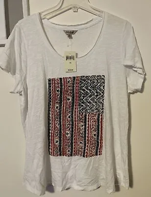 Buy Lucky Brand T-Shirt Tee - Flag Design - 1X Xl • 14.48£
