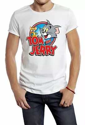 Buy Tom An Jerry T-shirt Cartoon Cat Mouse 80s 90s Fight Tv Movie Retro Fun Comic  • 5.99£