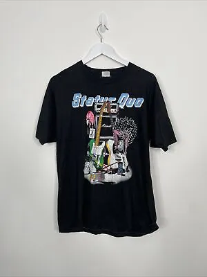Buy Vintage Status Quo T Shirt Europe Tour 1988 • 33.99£