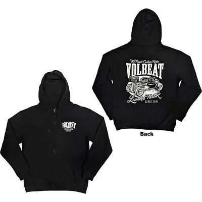 Buy Volbeat 'Louder And Faster' Black Zip Hoodie - NEW • 31.99£