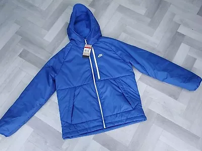 Buy GENUINE   Nike Therma-FIT  COAT  Men's Hooded Jacket/ UK LARGE / BNWT • 54.99£
