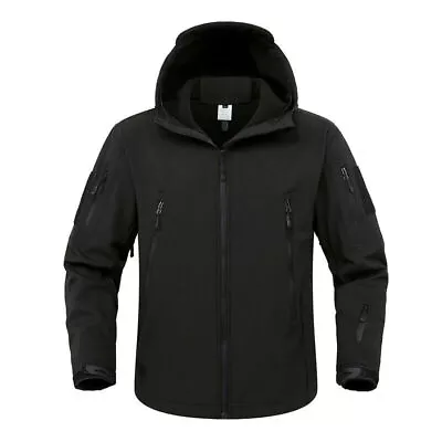 Buy Mens Waterproof Tactical Soft Shell Jacket Coat Army Military Jacket Windbreaker • 19.99£