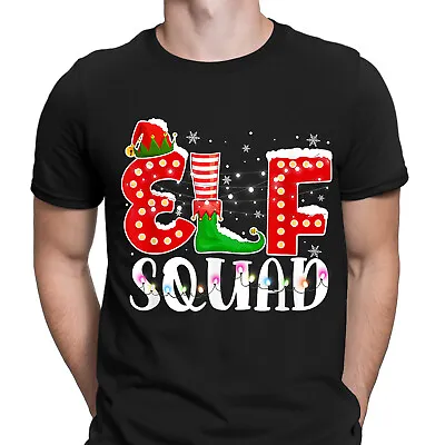 Buy Elf Squad Christmas Santa Reindeer Xmas Gift Funny Novelty Mens T-Shirts Top#UJG • 13.49£
