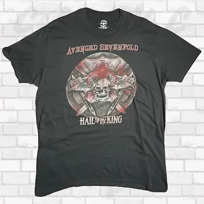 Buy Avenged Sevenfold Merch Heavy Rock Metal Mens T-Shirt XXL Vintage Graphic Print • 14.88£