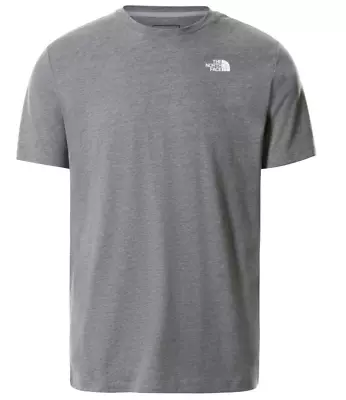 Buy The North Face Men's Foundation Left Logo T-Shirt / BNWT / Mid Grey Heather • 13.99£