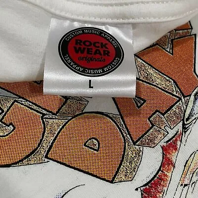 Buy Green Day Dookie TShirt White Rock Wear Originals 2 Sizes • 16.25£