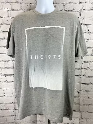 Buy The 1975 T-Shirt Top Women's XL Gray Cotton Pullover Short Sleeves Crew Neck • 12.30£