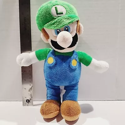Buy Super Mario Bros 12 Inch Luigi Plush Toy Video Game Merch Green  • 14.41£