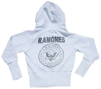 Buy Amplified Ramones Hey Ho Let's Go Rock Star Vip Vintage Hood Hoodie Jacket L/XL • 58.79£