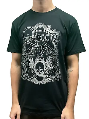 Buy Queen - Ornate Crest Diamante Official Unisex T-Shirt Various Sizes NEW • 13.59£