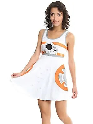 Buy Star Wars BB-8 Junior Women's A-Line Tank Dress -- NWT • 23.74£