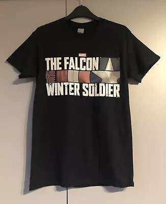 Buy The Falcon And The Winter Soldier Action HR Logo T-Shirt. Size S. FREE POSTAGE • 8.99£