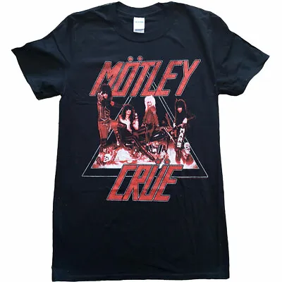 Buy MOTLEY CRUE - Official Licensed Unisex T- Shirt - Too Fast Cycle - Black Cotton • 16.99£