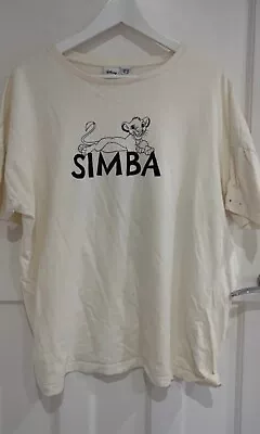 Buy Disney Primark Simba Women’s T Shirt Size L  • 3£