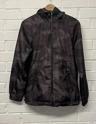Buy D32. Michael Kors Women’s Camouflage Fleece Lined Jacket Size UK 10-12 (approx) • 12.75£
