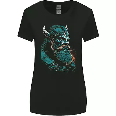 Buy A Green Viking Elder Valhalla Odin Norse Gods Womens Wider Cut T-Shirt • 9.99£