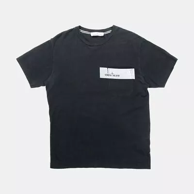 Buy Stone Island T-Shirt / Size M / Mens / Black / Cotton • 45£