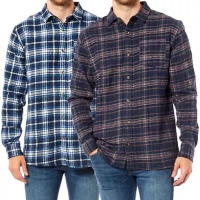 Buy Mens Flannel Check Shirt • 10.99£