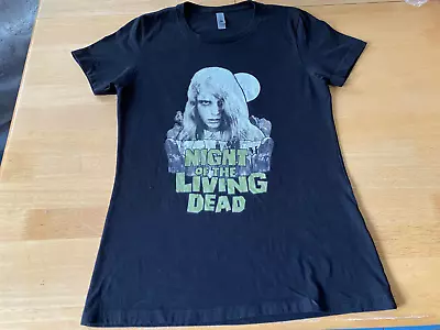 Buy Night Of The Living Dead Girl Horror Graphics Black T-Shirt - Women's Jrs L • 8.93£