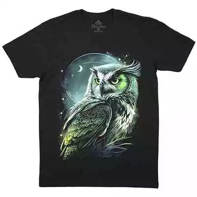 Buy Night Owl T-Shirt Animals Moon Nocturnal Bird Animal Nature Wildlife Stars E292 • 11.99£
