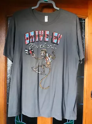 Buy DRIVE BY TRUCKERS Tour Tee - Grey - XL • 4.99£