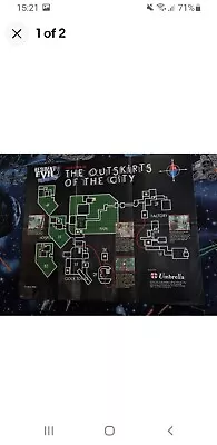 Buy Resident Evil 3 Nemesis 1999 Original Map Poster Double Sided 60x50cm Rare • 30£