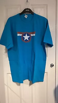 Buy T Shirt, Size Xl 16 - 18 Captain America, Ladies Nwot Fruit Of The Loom • 5.99£