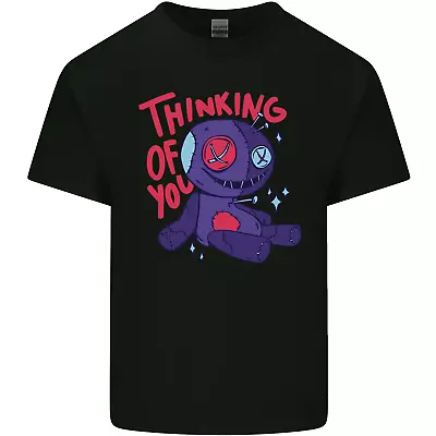 Buy Thinking Of You Voodoo Doll Halloween Black Magic Mens Cotton T-Shirt Tee Top • 8.75£