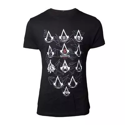 Buy Assassins Creed 10 Year Anniversary Black T-Shirt, Mens Size Small, Shirt • 11.99£