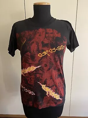 Buy Vintage Carcass 90's Original T-Shirt!! Empire L Tour Trash Death Black Metal • 85.33£