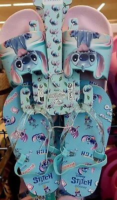 Buy Lilo & Stitch Kids 2 Pack Slippers Flip Flops & Pool Slide UK Jnr 5- UK 2 • 14.99£