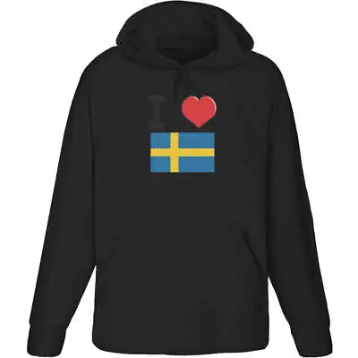 Buy 'I Love Sweden' Adult Hoodie / Hooded Sweater (HO032786) • 24.99£