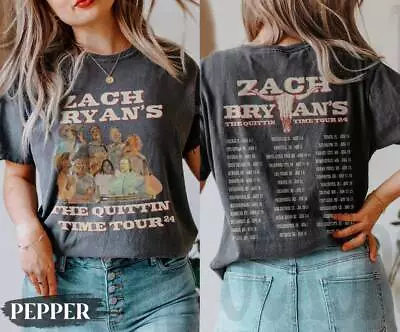 Buy E.g. -The Quittin Time Tour 2024 Shirt, Country Music Tshirt, Country Music • 13.50£