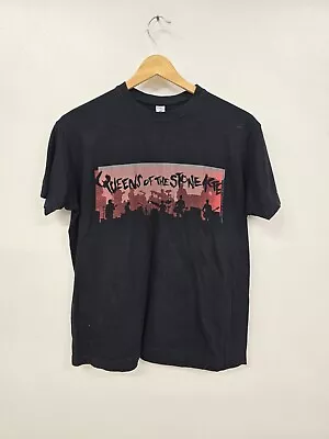 Buy Queens Of The Stone Age 2013 Euro Tour T-Shirt Small Vintage Rock Music Band  • 20£