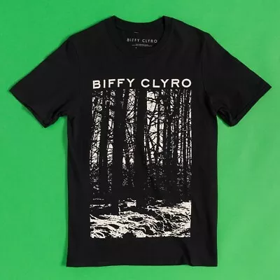 Buy Official Biffy Clyro Tree Black T-Shirt : S,M,L,XL,XXL • 19.99£