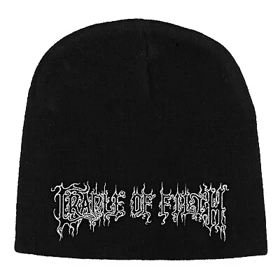 Buy Cradle Of Filth Embroidered Logo Beanie Official Metal Rock Band Merch  • 18.80£