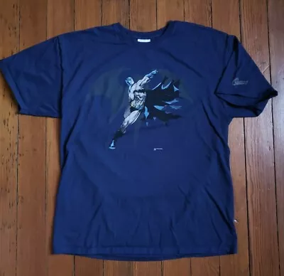 Buy Vintage Official Batman T Shirt #8 Graphitti Batarang The Dark Knight Dc Comics • 16.58£