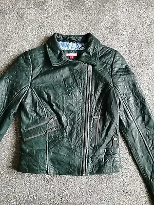 Buy Ladies Joe Brown's Leather Jacket. Size 8. • 45£